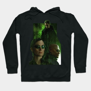 The Matrix Neo Keanu Film Conspiracy pill Hoodie